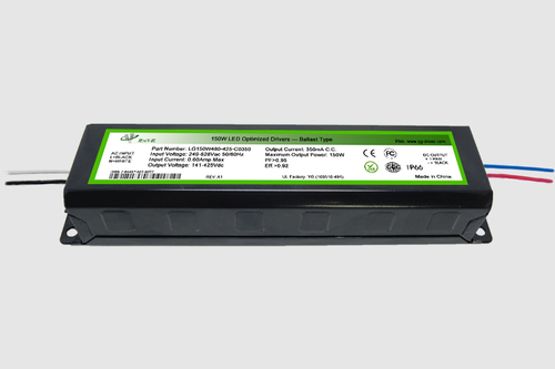 150Watt, 249-528V入, 恒流型, 經(jīng)濟(jì)型, LY150W480