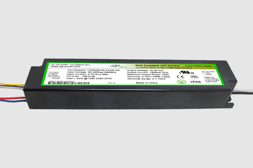 50W LDS50W系列，無(wú)頻閃， 0-10V深度調(diào)光型，輔助12V
